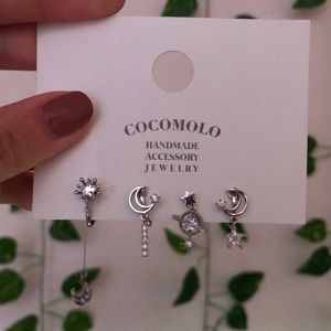 cocomolo clip on earrings
